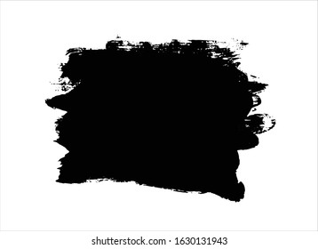 vector texture black ink paint stroke background