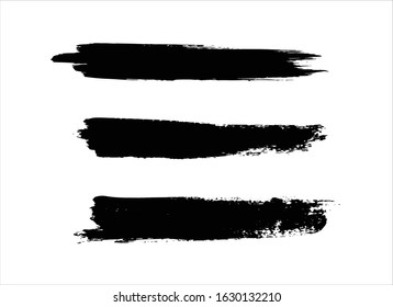 vector texture black ink paint stroke background