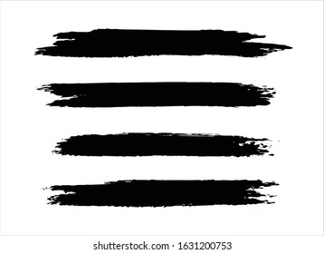 vector texture black ink paint stroke background