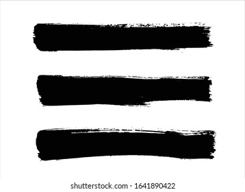 vector texture black ink paint stroke background