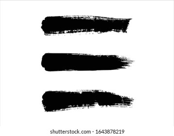 vector texture black ink paint stroke background