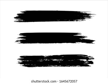 vector texture black ink paint stroke background