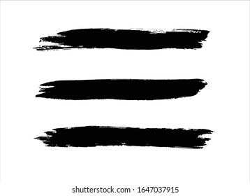 vector texture black ink paint stroke background