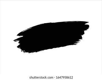 vector texture black ink paint stroke background
