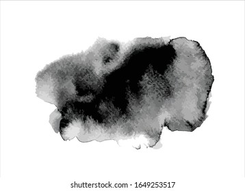 vector texture black ink paint stroke background