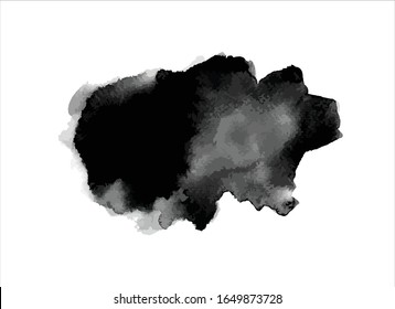 vector texture black ink paint stroke background