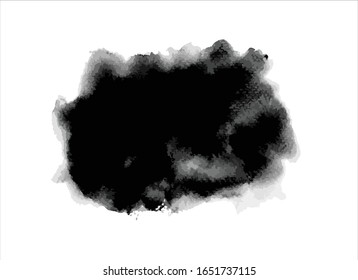 vector texture black ink paint stroke background