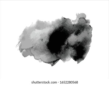 vector texture black ink paint stroke background