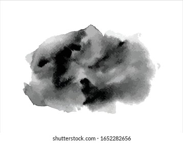 vector texture black ink paint stroke background