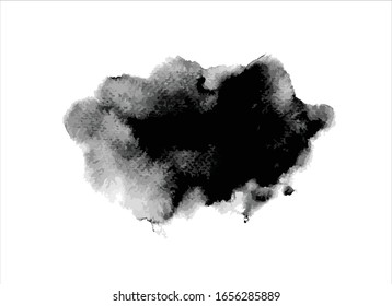 vector texture black ink paint stroke background