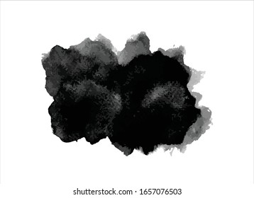 vector texture black ink paint stroke background