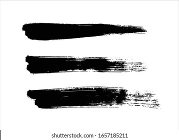vector texture black ink paint stroke background