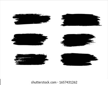 vector texture black ink paint stroke background