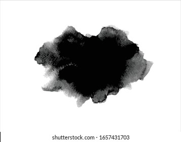 vector texture black ink paint stroke background