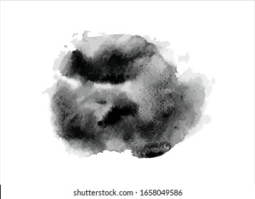 vector texture black ink paint stroke background