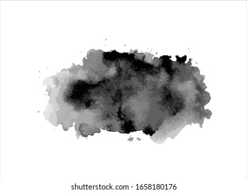 vector texture black ink paint stroke background