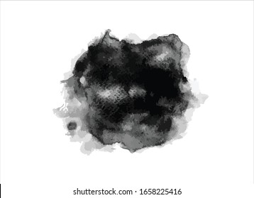 vector texture black ink paint stroke background