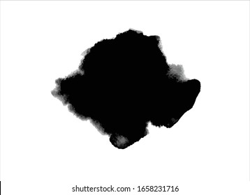 vector texture black ink paint stroke background