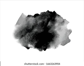 vector texture black ink paint stroke background