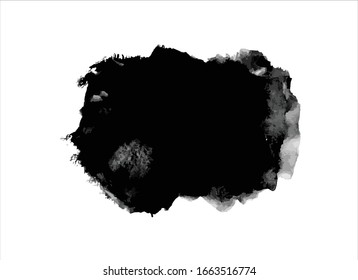 vector texture black ink paint stroke background