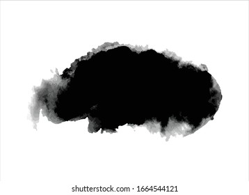 vector texture black ink paint stroke background