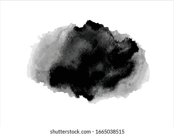 vector texture black ink paint stroke background