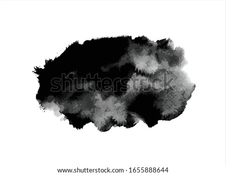 vector texture black ink paint stroke background