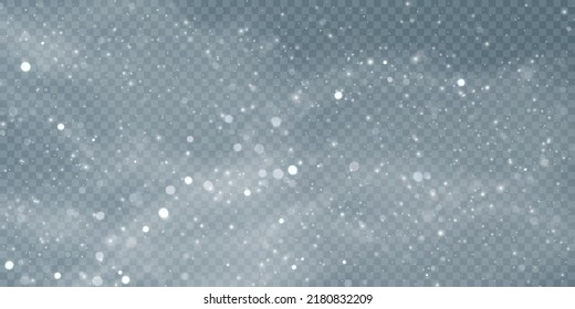 Vector Texture Cold Winter Wind. Christmas Cold Snow Effect. PNG vector	
