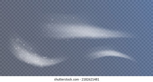 Vector texture Cold winter wind. Christmas cold snow effect.Smoke, Steam png vector