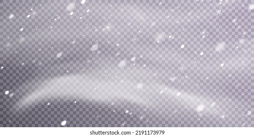 Vector Texture Cold Winter Wind. Christmas Cold Snow Effect. PNG vector	