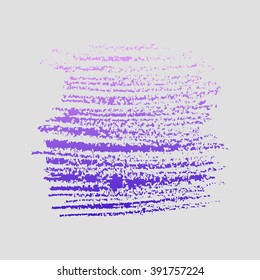 Vector texture of a colored pencil.