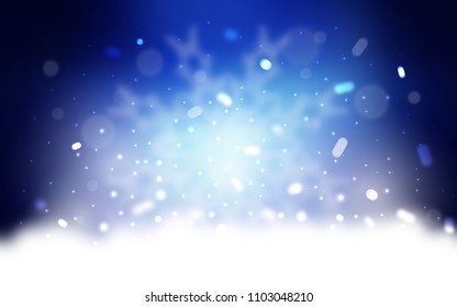 Vector texture with colored snowflakes. Glitter abstract illustration with crystals of ice. The pattern can be used for year new  websites.
