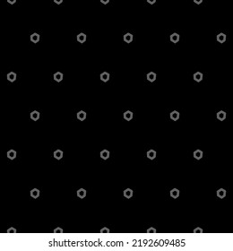 Vector. The texture of the contour hexagon. Monochrome, black and white, grey  geometric seamless pattern. Mosaic abstract background. Hexagonal repeating hand drawn geometric polygon texture.