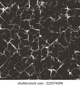 Vector texture of cracks