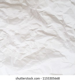 Vector texture of crumpled paper. Realistic illustration.