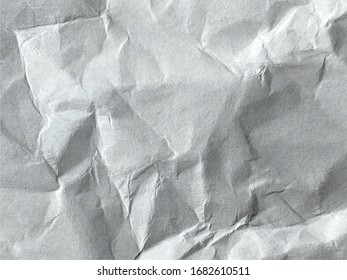 Textura vectorial de papel desmitificado. Ilustración realista.