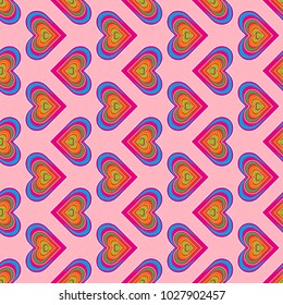 Vector texture daisy flowers detail. Fabric red and magenta seamless pattern with flowers.