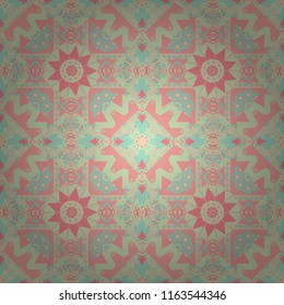 Vector texture daisy flowers detail. Fabric orange, pink and beige seamless pattern with flowers.