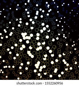 vector texture with disks. Abstract colorful disks on simple gradient background. Design for your commercials.