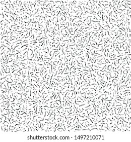 Vector texture of dotted curved lines