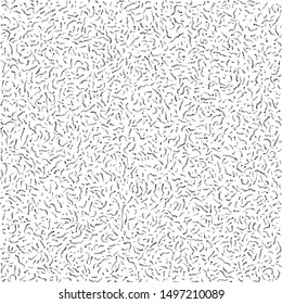 Vector texture of dotted curved lines