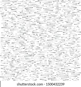 Vector texture of dotted horizontal lines
