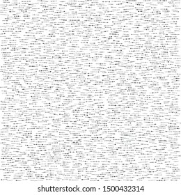 Vector texture of dotted horizontal lines