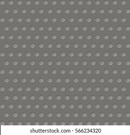 Vector texture with effect of perforation on metal or plastic. Background for design of the site, business cards, banners, posters, postcards, fabric, wallpaper and interior