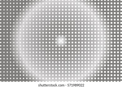 Vector Texture Effect Perforation On Metal Stock Vector (Royalty Free