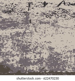 Vector texture of the end face of a concrete slab