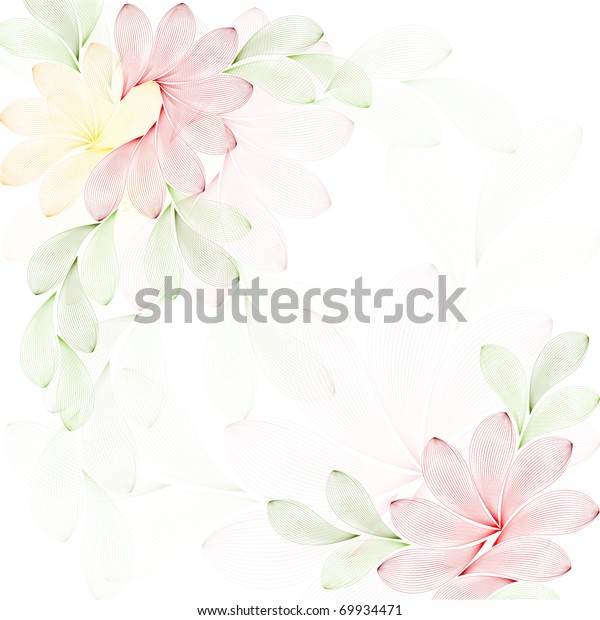 Vector Texture Flowers Stock Vector (Royalty Free) 69934471