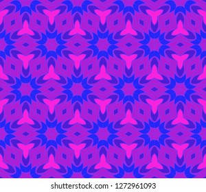 Vector texture with geometric ornament. Purple colored illustration. Template for backgrounds, paper, print.