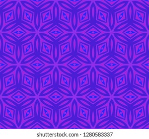 Vector texture with geometric ornament. Purple colored illustration. Template for backgrounds, paper, print.