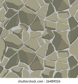 vector texture with gray stone wall